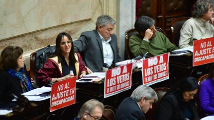 milei, a punto de perder la batalla por el desguace a la discapacidad