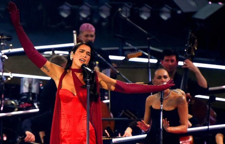 Dua Lipa, en vivo.