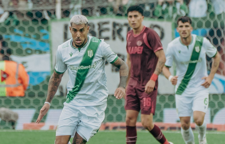 Adrián Balboa fue el autor del gol de Banfield contra Lanús en el Clásico del Sur.&nbsp;
