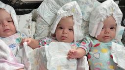 Victoria, Julieta y Delfina ya están en las redes sociales.