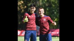 Morales y De La Vega ya trabajan con el plantel.