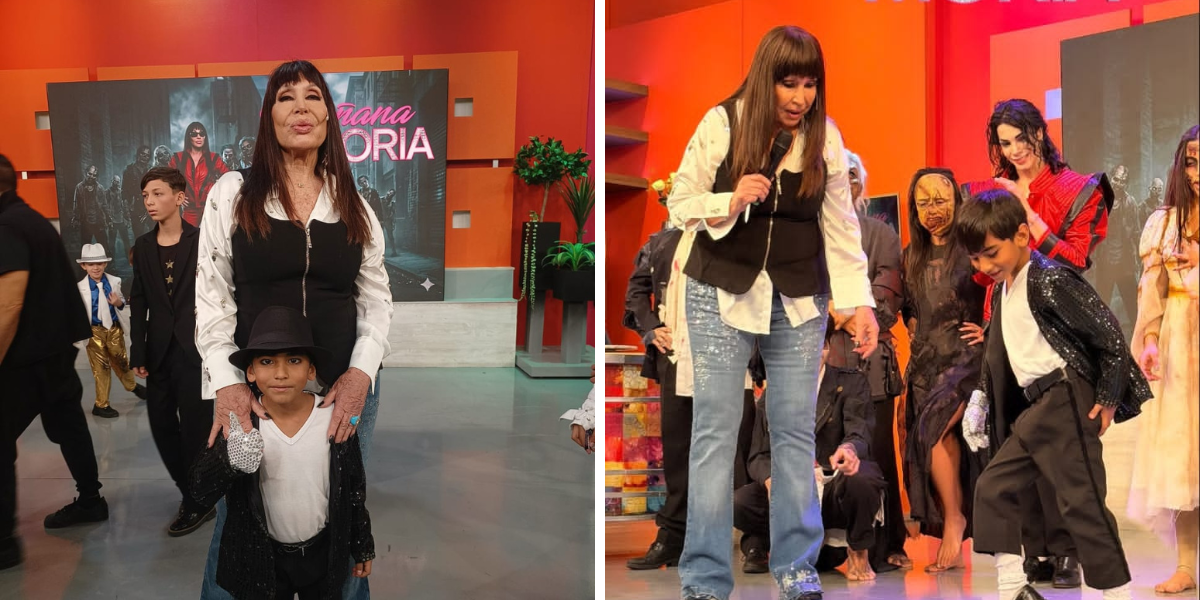El Michael Jackson de Fiorito se llevó la atención de todos en el programa de Moria Casan.&nbsp;