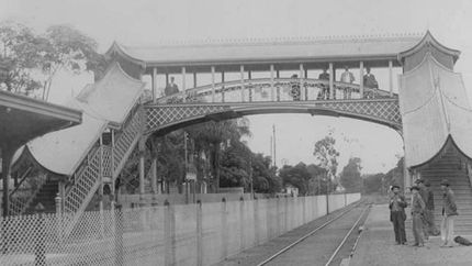 Algunos puentes contaban con una estructura muy llamativa.