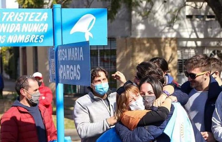 El acto fue en Fray Luis Beltrán y Sixto Fernández.
