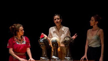 Protagonistas en escena.