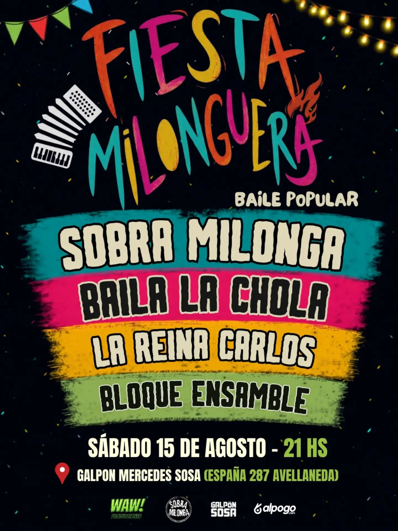 Sobra Milonga organiza otra 