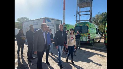 martín destacó que las obras se encuentran “muy avanzadas”.