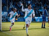 Marcos Echeverría se despachó con un doblete para la gran victoria de Temperley.