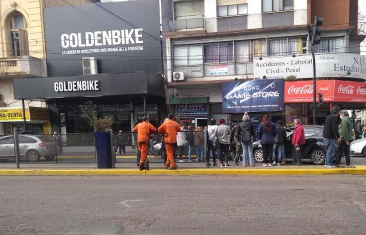Accidente en Yrigoyen y Gorriti, Lomas.
