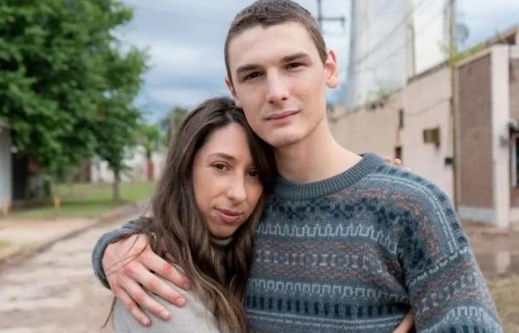 Ángelo Mutti Spinetta, en pleno rodaje.