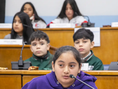 Los estudiantes debatieron en el Concejo sus propuestas para mejorar Lomas.