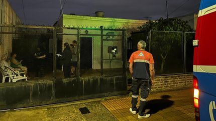 Hubo un amplio operativo en el lugar.