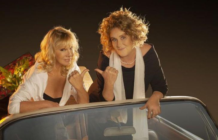 Dos grandes actrices.