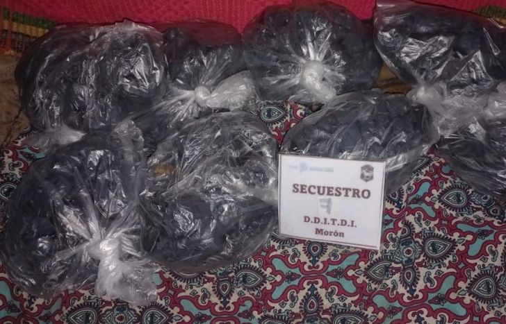 Incautaron una gran cantidad de drogas.