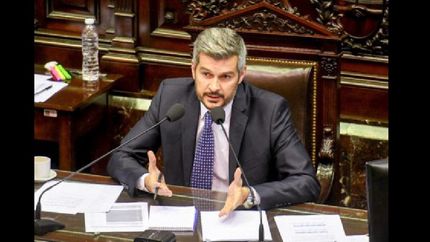Peña ratificó su apoyo a Caputo