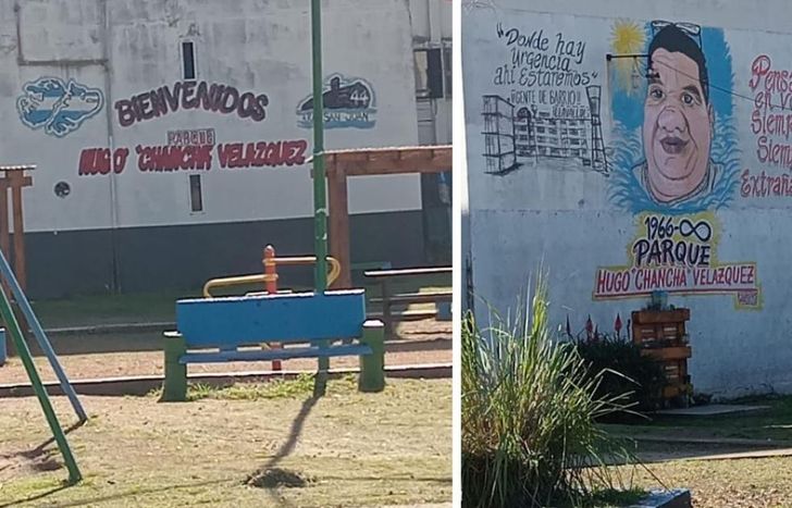 El parque donde será la celebración lleva el nombre del vecino recordado en el barrio.