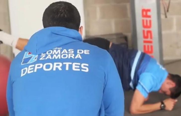 En el Centro de Alto Rendimiento de Lomas.