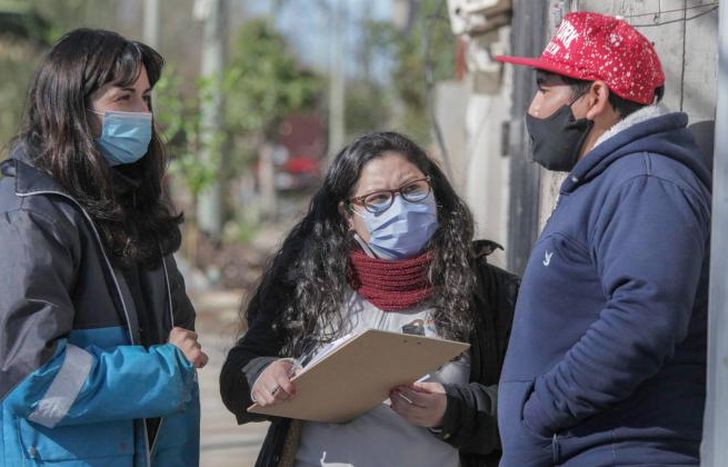 Hubo recorridas casa por casa para dialogar con vecinos.