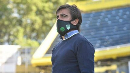 Sanguinetti, sereno a pesar del momento y la derrota.