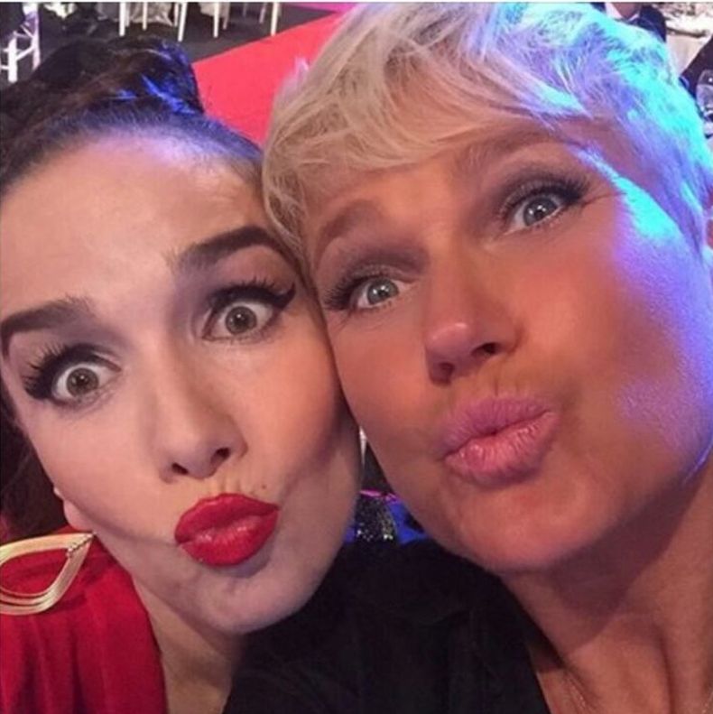 Natalia Oreiro y Xuxa. 