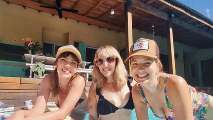 marcela kloosterboer y celeste cid,  entre la pile y el tarot