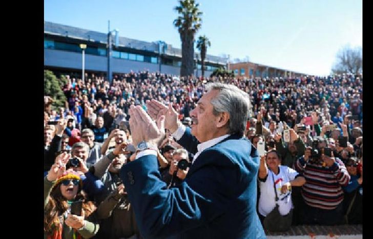 El cierre antes de las PASO había sido en Rosario. 