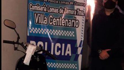 Encontraron la moto robada y otra moto más.