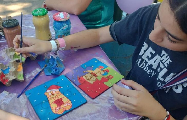 Una tarde donde todos colaboraron.