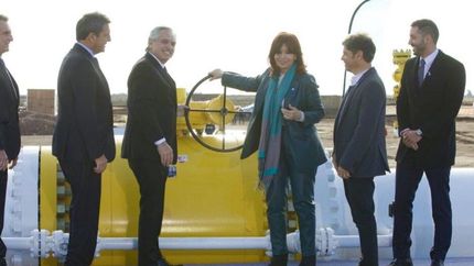 Acto desde la ciudad bonaerense de Salliqueló.