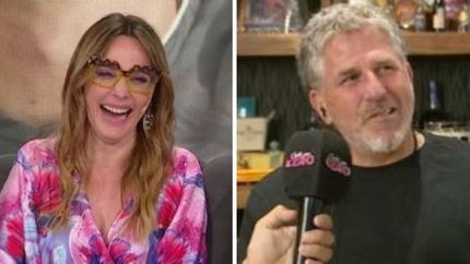 Vero Lozano y el papá de Titi. Vero Lozano y el papá de Titi.