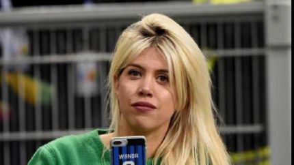 wanda nara en un clasico de ?showmatch?