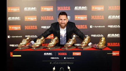 Messi anotó 36 goles en la Liga de España