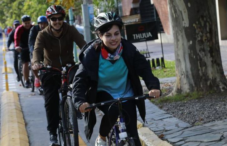 Creció mucho el uso de bicis en el último tiempo.