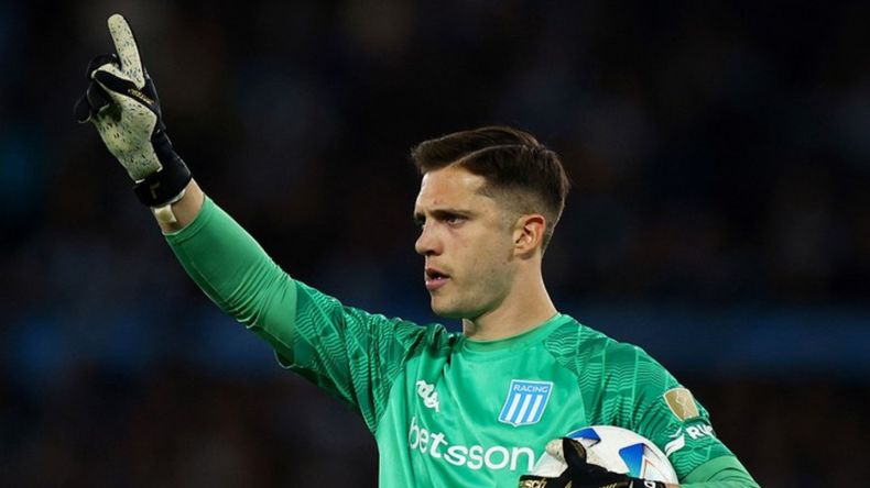 Facundo Cambeses, el ex Banfield lucha por un lugar en el arco de la Selección.