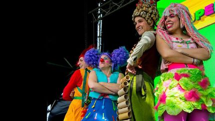 show infantil en el teatro del municipio de lomas