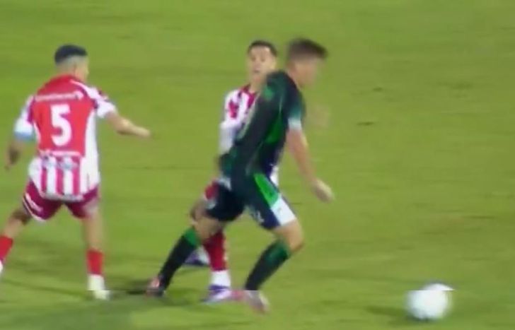 Maggi, a partir de esta maniobra, marcó el 2-0 a favor de Chicago ante Talleres.