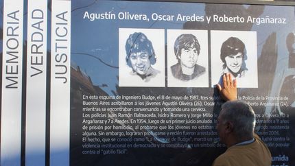 Un caso emblemático de violencia institucional en Lomas. Un caso emblemático de violencia institucional en Lomas.