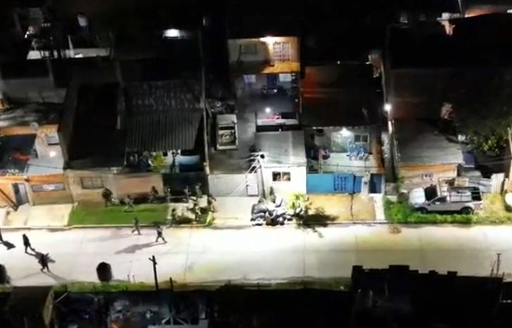 El dron fue clave durante el operativo en Ingeniero Budge.