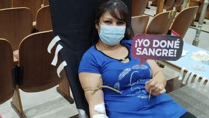 Donar sangre puede salvar hasta cuatro vidas.