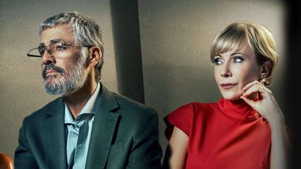 Germán Palacios e Inés Estévez, juntos. Germán Palacios e Inés Estévez, juntos.