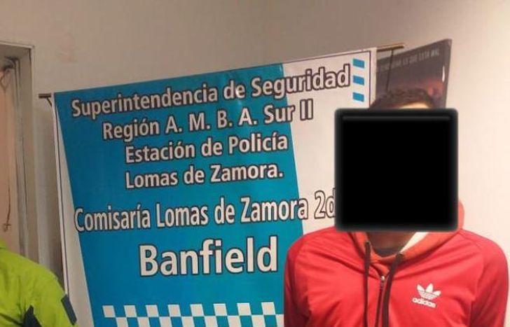 El detenido.