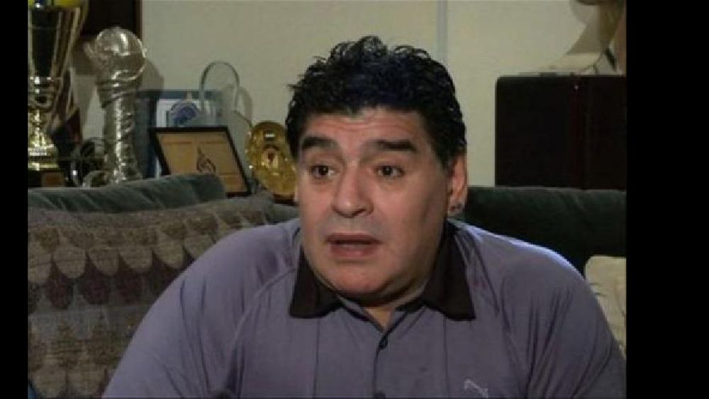 Maradona lamentó la ausencia de Italia en el Mundial de Rusia