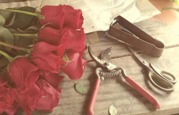 Las rosas fueron lo más buscado para regalar en un día especial.