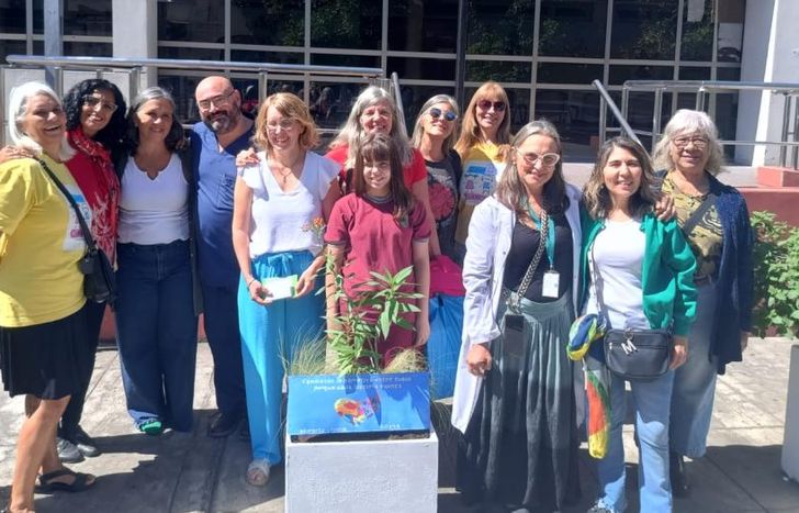 Hermosa jornada de concientización sobre salud y naturaleza.