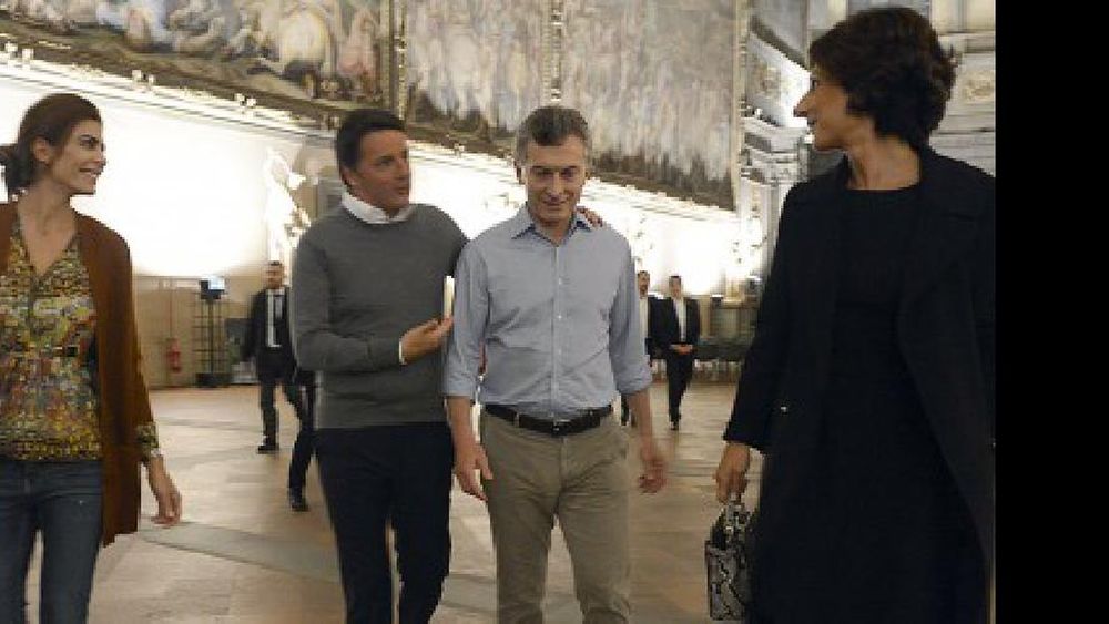 Macri se reunió con el primer ministro de Italia, Matteo Renzi
