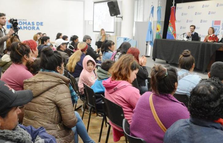 En el Salón Eva Perón brindaron detalles sobre el proyecto.