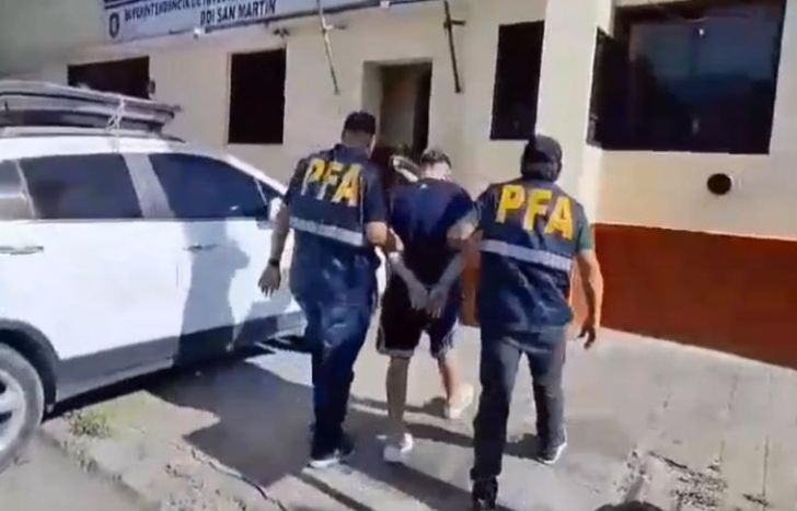 El delincuente fue detenido luego de meses de investigación.