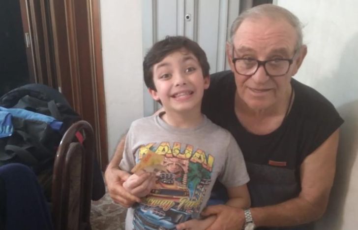 Mi nieto es la luz de mis ojos, sostuvo Horacio.