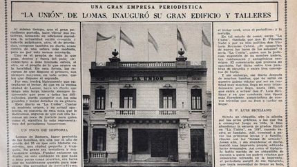 La antigua estructura de La Unión, en sus páginas.