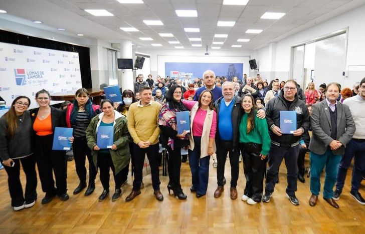 El encuentro se llevó a cabo en el Salón Eva Perón.